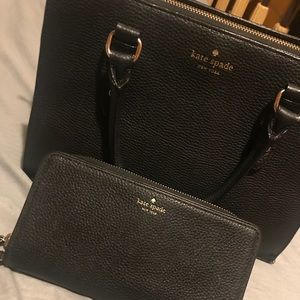 Kate Spade Tote & Wallet Wristlet